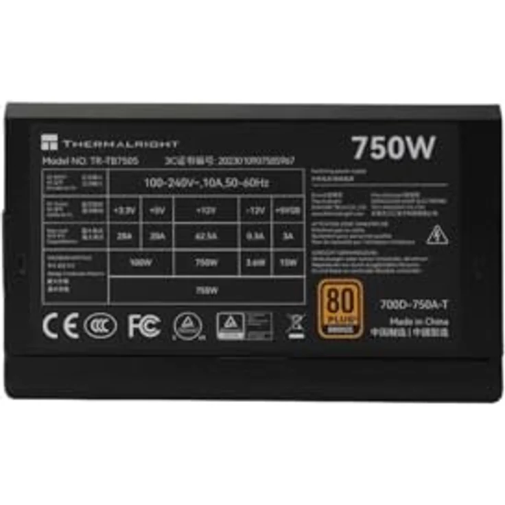 Thermalright TB-750S, 750 W Netzteil mit 80+ Bronze-Zertifizierung für stabile Stromversorgung – Bild 2