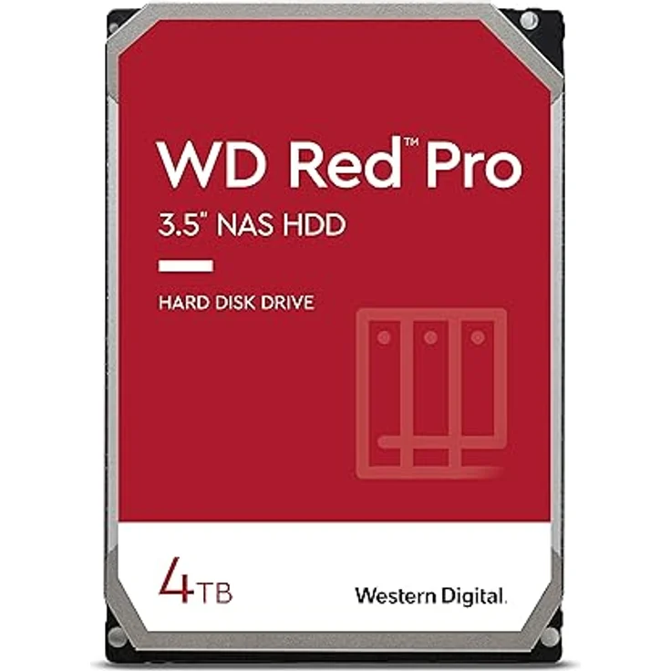 Western Digital HDD Desk Red Pro 8TB 3.5 SATA 6GBs 256MB – Bild 1