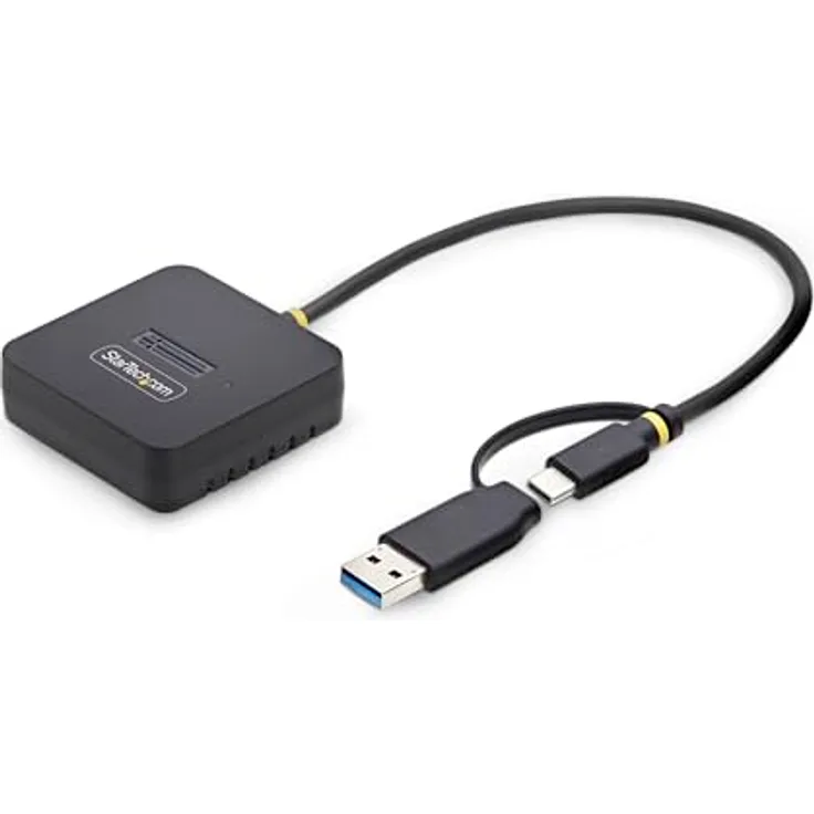 Startech.com M.2 NVMe Schnittstellenadapter, USB 3.2 Gen 2, schwarz, TAA-konform
