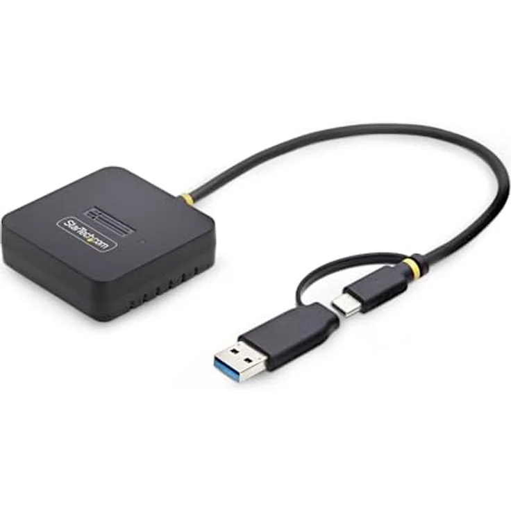 Startech.com M.2 NVMe Schnittstellenadapter, USB 3.2 Gen 2, schwarz, TAA-konform – Bild 1