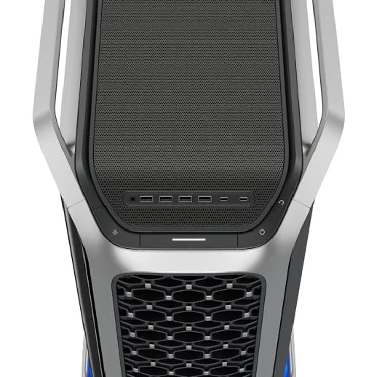 Cooler Master Cosmos ALPHA, Full Tower PC Gehäuse, Schwarz/Silber, ATX-EATX-Micro ATX-Mini-ITX, gehärtetes Glas, Gaming – Bild 7