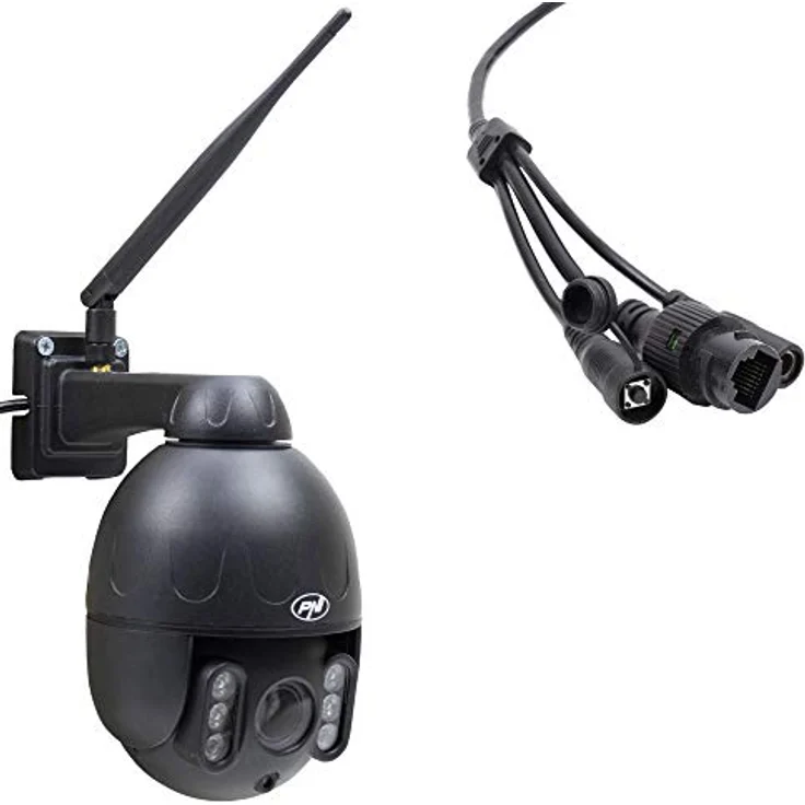 PNI IP655B, IP Full HD Überwachungskamera mit Nachtsicht bis 50 m, 5-facher optischer Zoom, schwarz – Bild 4