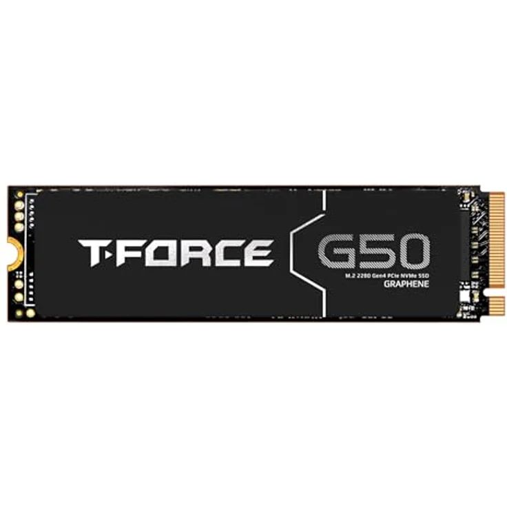 TEAMGROUP SSD G50 M.2 512GB PCIe G4x4 2280, ultradünner Graphen-Kühlkörper, 5 Jahre Garantie – Bild 1