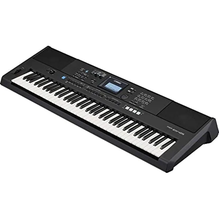 Yamaha PSR-EW425, Home-Keyboard mit 12 W Stereo Lautsprechern, Netzteil und Notenhalter