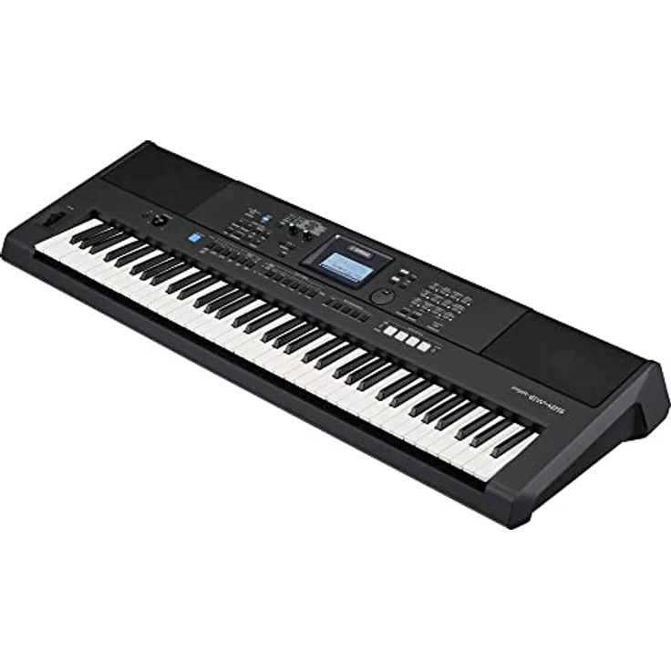 Yamaha PSR-EW425, Home-Keyboard mit 12 W Stereo Lautsprechern, Netzteil und Notenhalter – Bild 1
