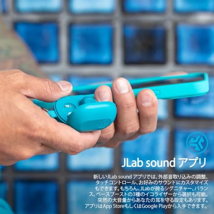 JLab JBuds Mini True Wireless Earbuds, Kopfhörer im Ohr, Bluetooth-Ohrhörer mit Mikrofon, kabellose Ohrhörer, TWS Bluetooth-Ohrhörer mit Mikrofon, USB-Ladeetui, Dual Connect, EQ3-Sound, Aqua Teal… – Bild 5