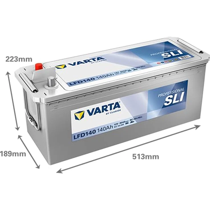 Varta LFD140 Professional Dual Purpose Versorgungsbatterie 12V 140Ah 800A – Bild 4