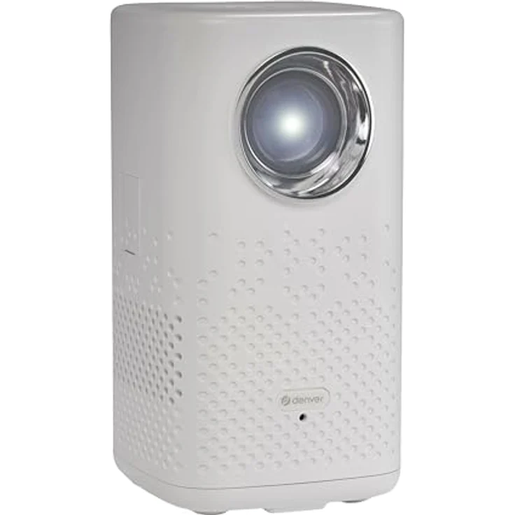 Denver PR-4700-4K Beamer, tragbarer Mini Beamer mit Akku, 4K UHD 3840x2160p, 150 ANSI Lumen, HDMI, USB-A, Bluetooth, 2 Std. Akkulaufzeit, ideal für Outdoor & Camping – Bild 2
