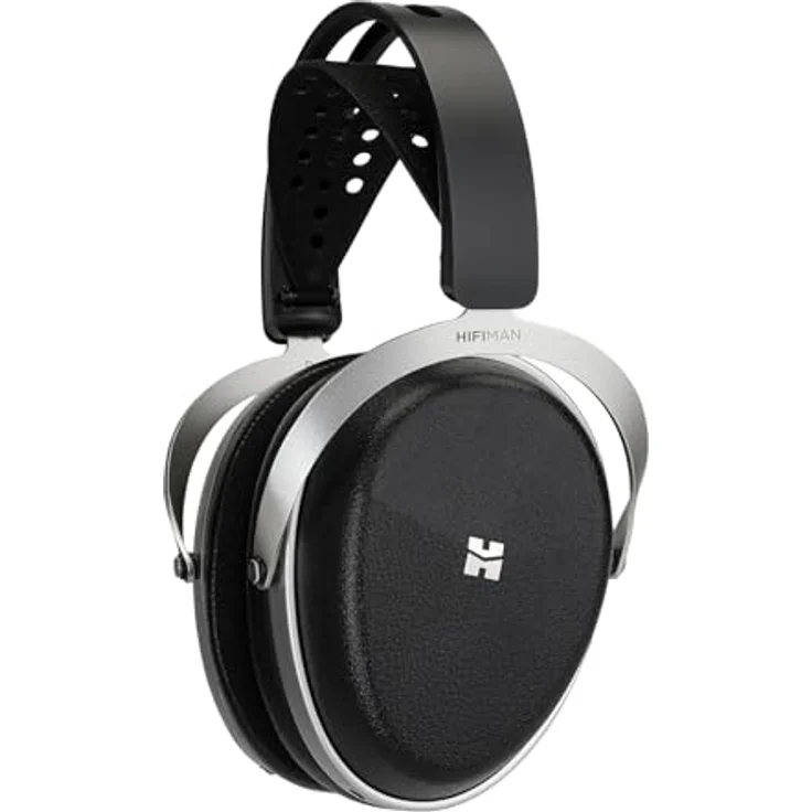 HIFIMAN Audivina LE, kabelgebundener HiFi-Kopfhörer mit geschlossenen magnetostatischen Treibern, Frequenzbereich 5 Hz - 55 kHz, schwarz/silber – Bild 1