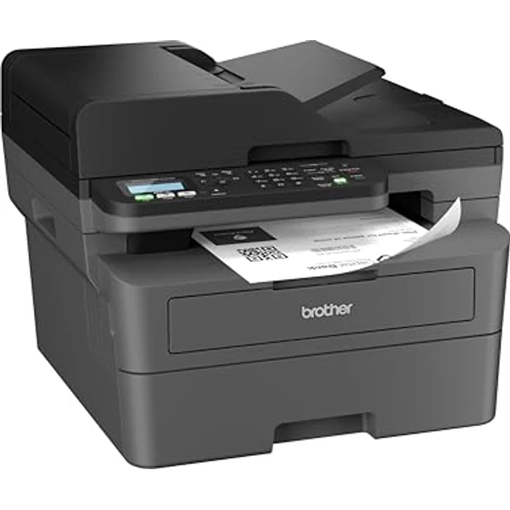 Brother MFCL2800DW 4-in-1-Multifunktions-Laserdrucker, 32 Ppm, Frontdruck, automatische Rückseite, 2-zeiliges LCD-Display, Fast Ethernet, WLAN mit 5 GHz und USB – Bild 4