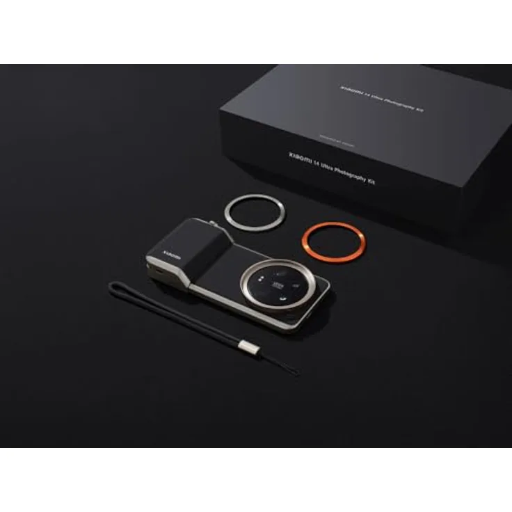 Poco Xiaomi 14 Ultra Photography Kit, mit Lederhülle und 67mm Filteradapter, Schwarz