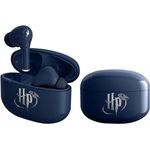 GED Oceania Trading Harry Potter TWS Ohrhörer, Kabellose Kopfhörer mit V5.3 Bluetooth, Marineblau und Silber