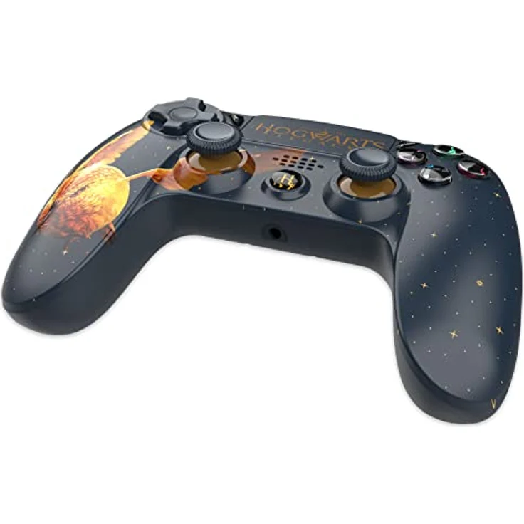Trade Invaders Harry Potter Controller PS4, kabellos, Klinkenstecker, Hogwarts Legacy Vivet, goldfarben – Bild 4