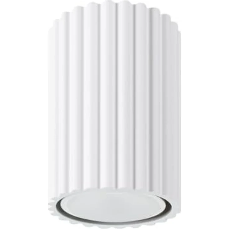 SOLLUX lighting Deckenstrahler, Aluminium Deckenlampe 1-flammig, kompakt 6,5 x 6,5 x 10 cm, Karbon Weiß, IP20 – Bild 1