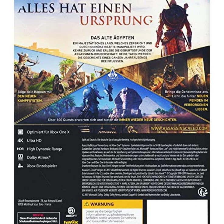 Assassin's Creed Origins (Xbox One) – Bild 2