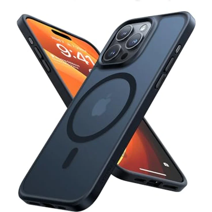 Torras Phone case Guardian-Mag for iPhone 15 PRO (Black) – Bild 1