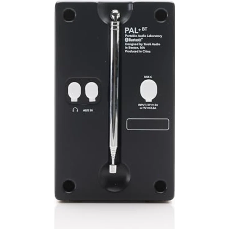Tivoli Audio PAL+BT3, tragbares DAB+/FM Bluetooth Radio mit 10 Stunden Akkulaufzeit, wetterfest, Schwarz – Bild 4