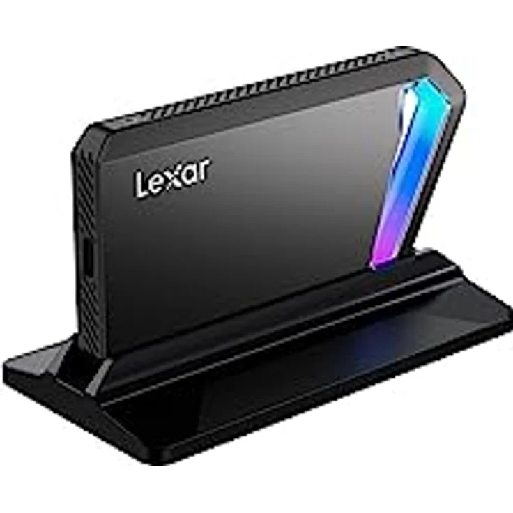 Lexar SL660, Externes Solid-State-Laufwerk, 1 TB, USB3.2 Gen2*2, RGB-LEDs, Aluminiumgehäuse, bis zu 2000 MB/s Lesen – Bild 3