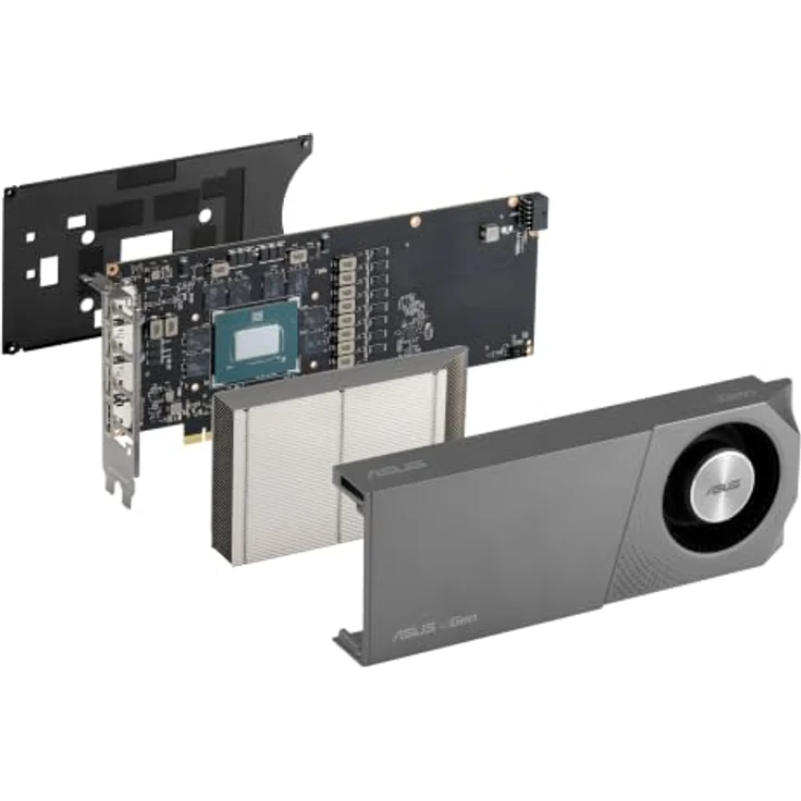 ASUS Arc Pro B70 UGen, 32 GB GDDR6 Grafikkarte mit 32 Xe-Kernen, PCIe 5.0, 3 x DisplayPort 2.1, 1 x HDMI 2.1b, optimiert für KI-Anwendungen – Bild 13