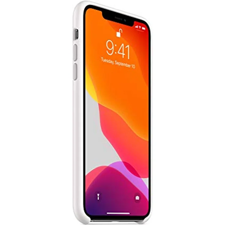 Apple Silikon Case (für iPhone 11 Pro Max) - Weiß – Bild 2