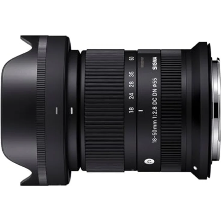 SIGMA 18-50mm F2.8 DC DN, Objektiv für Canon R-Mount, lichtstarkes Standardzoom, Schwarz – Bild 1
