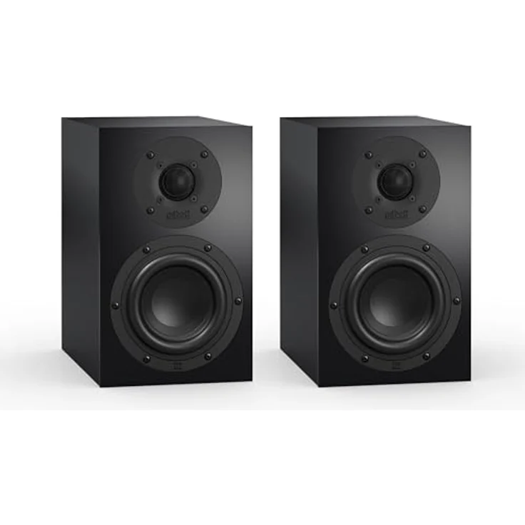 Nubert nuBoxx B-30, Schwarze Kompaktlautsprecher, 2 Stück Passivboxen mit 2-Wege-System, bis 51 Hz für Musikliebhaber – Bild 1