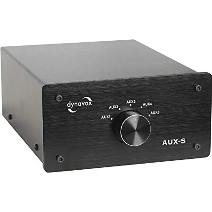 Dynavox Eingangs-Erweiterung/Umschalter schwarz Modell AUX-S - Preisvergleich – Bild 2