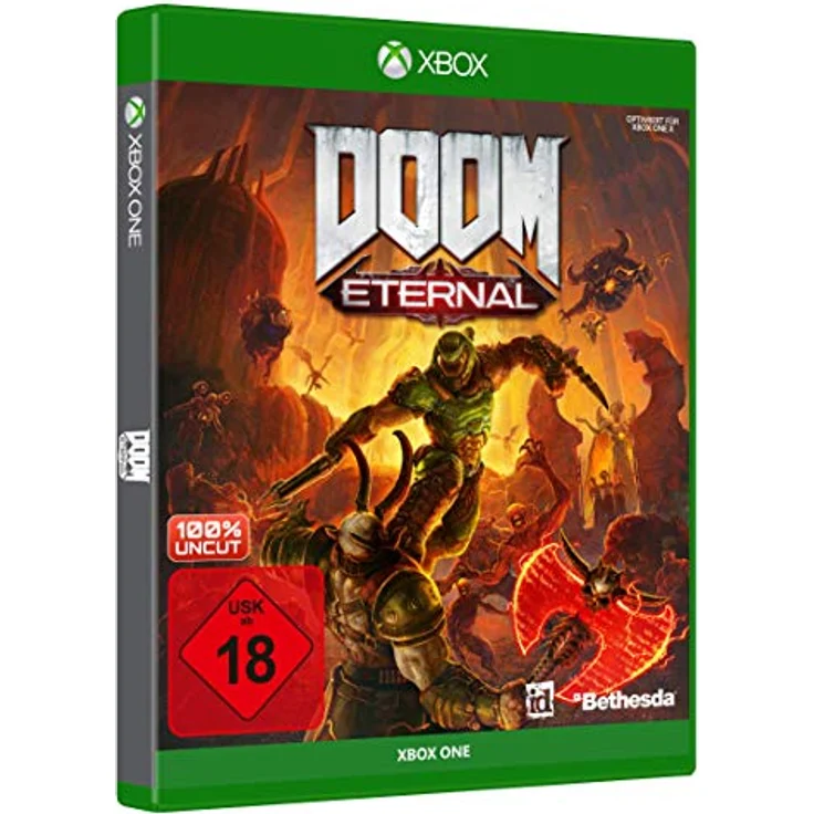 Bethesda DOOM Eternal inkl. Metal Plate [Xbox One] | knallharte First Person Action, idTech 7-Engine, Mick Gordon Soundtrack – Bild 2