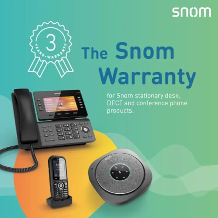 Snom A350D Wireless Dual Headset mit Dongle - Kabellos, Bluetooth – Bild 9