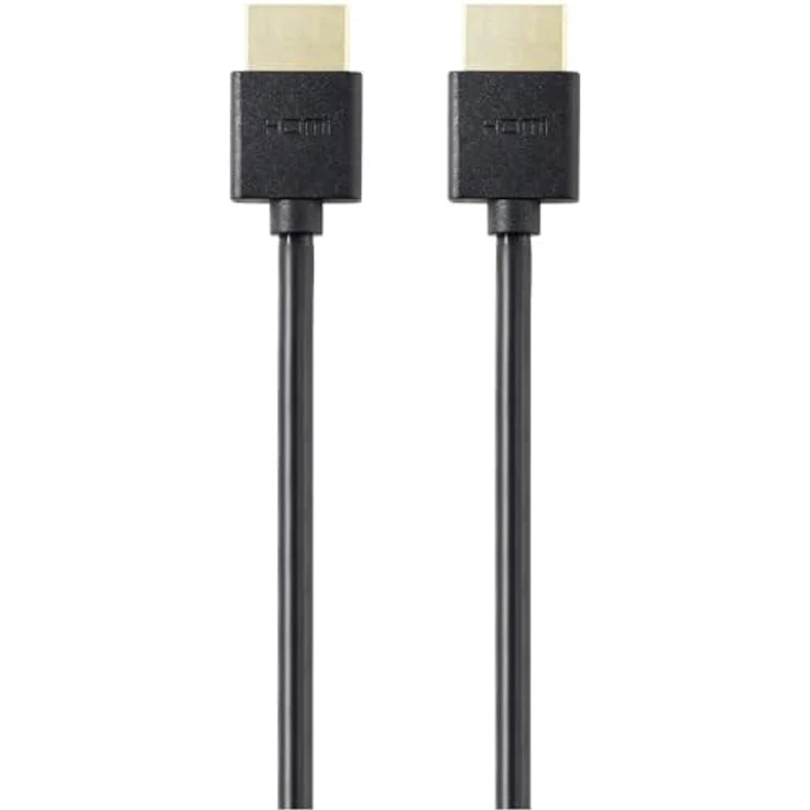 SpeaKa Professional HDMI Anschlusskabel HDMI-A Stecker, 1.00m, Schwarz, Ultra HD (8K) – Bild 2