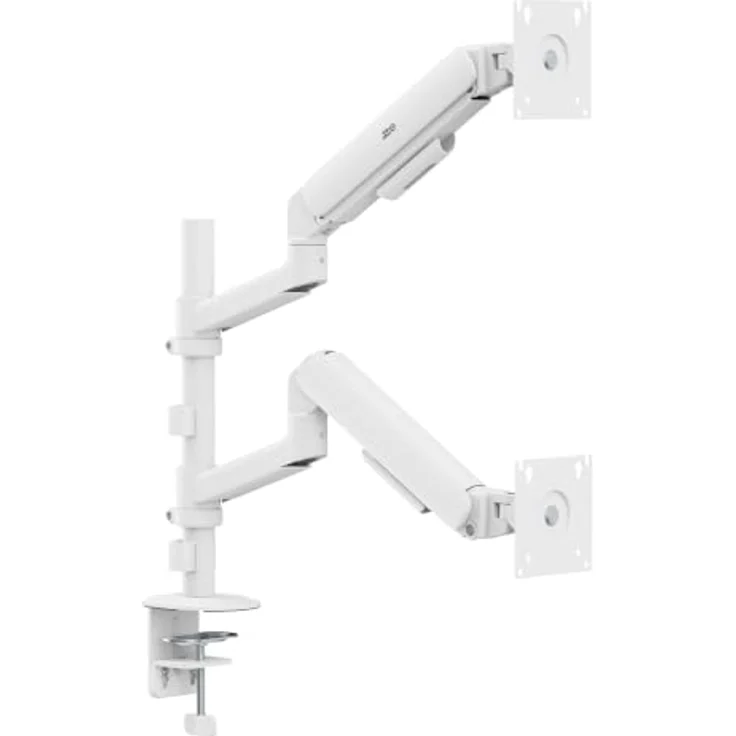 Ergo Office ER-692 Dual-Monitorhalterung für 2 Monitore (17–32 Zoll), Gasfeder, VESA 75x75/100x100, max. 10 kg pro Arm – Bild 2