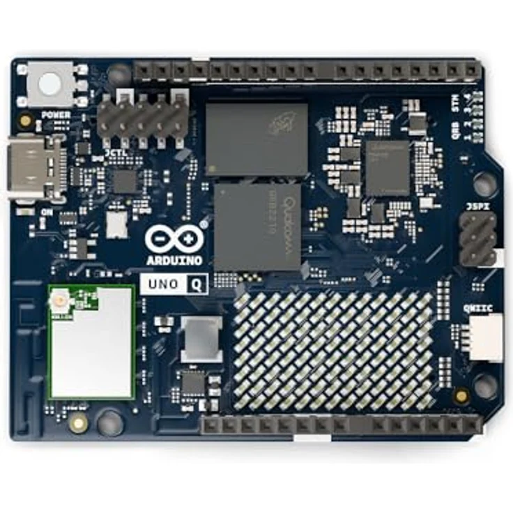 Arduino UNO Q (4GB RAM) – Qualcomm QRB2210 & STM32U585, KI-Vision und Sprachsteuerung, IoT-fähig, Linux-Debian-OS, Wi-Fi 5, USB-C – Bild 4