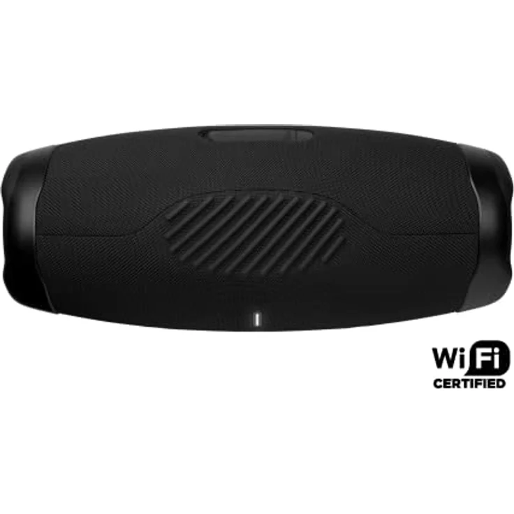 JBL Boombox 3 Wifi – Kabelloser Lautsprecher mit Bluetooth und Wifi – Kompatibel mit der JBL One App – 24 Stunden Wiedergabezeit – Wasser- und staubdicht – Integrierte Powerbank – Schwarz – Bild 3