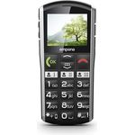 Emporia emporiaSIMPLICITY-LTE, Tastenhandy für Senioren mit Notruftaste, extra großen Tasten, leichte Bedienung, Schwarz