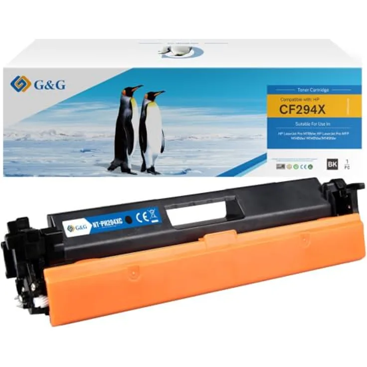 G&G XL-Toner kompatibel mit HP 94X / CF294X, hohe Seitenkapazität für gestochen scharfe Druckqualität