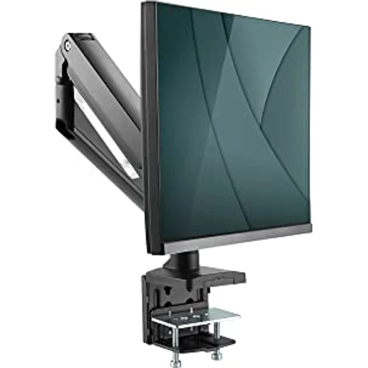 DIGITUS Single Gasdruckfeder Monitor Tisch-Halterung 35", 15 kg max. schwarz, DA-90426 – Bild 3