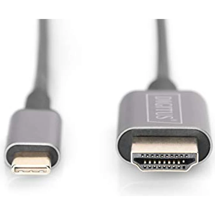 DIGITUS USB 3.2 Gen1 Adapter-Kabel - 1.8 m - USB C (St) zu HDMI Typ A (St) - 5 Gbit/s - Monitorkabel - Schwarz – Bild 4