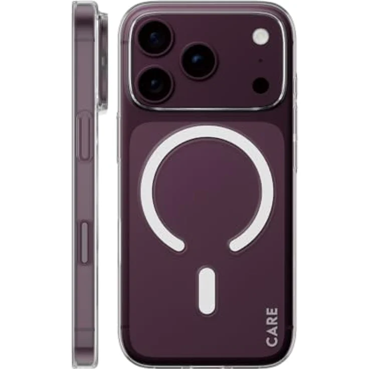CARE by PanzerGlass SL1M Case Transparent mit MagSafe für Apple iPhone 18 Pro | 17 Pro, schützende Handyhülle mit Fall- und Kratzschutz – Bild 1