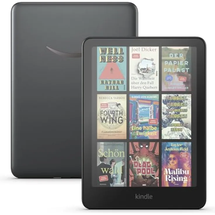 Amazon Kindle Colorsoft Signature Edition (32 GB) – Farb-Display, Frontlicht, kabelloses Aufladen, wochenlange Akkulaufzeit