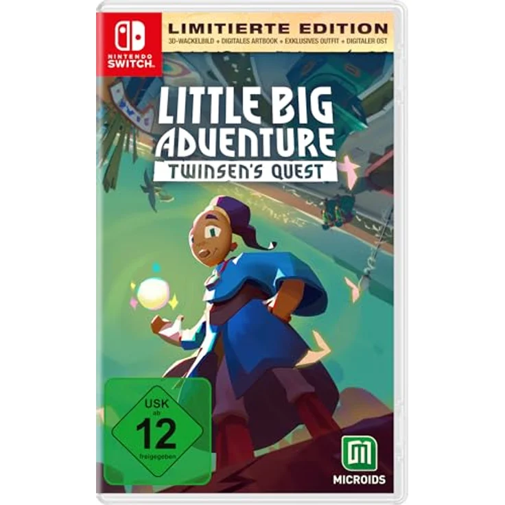 Astragon LITTLE BIG ADVENTURE - TWINSEN'S QUEST Limited Edition [Switch], Action-Adventure Spiel mit brandneuer Grafik auf Nintendo Switch – Bild 1