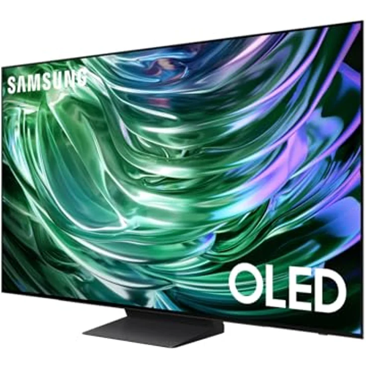 Samsung OLED 4K S90D Fernseher 77 Zoll, Smart TV mit Quantum Prozessor und OLED HDR+ [2024] – Bild 3