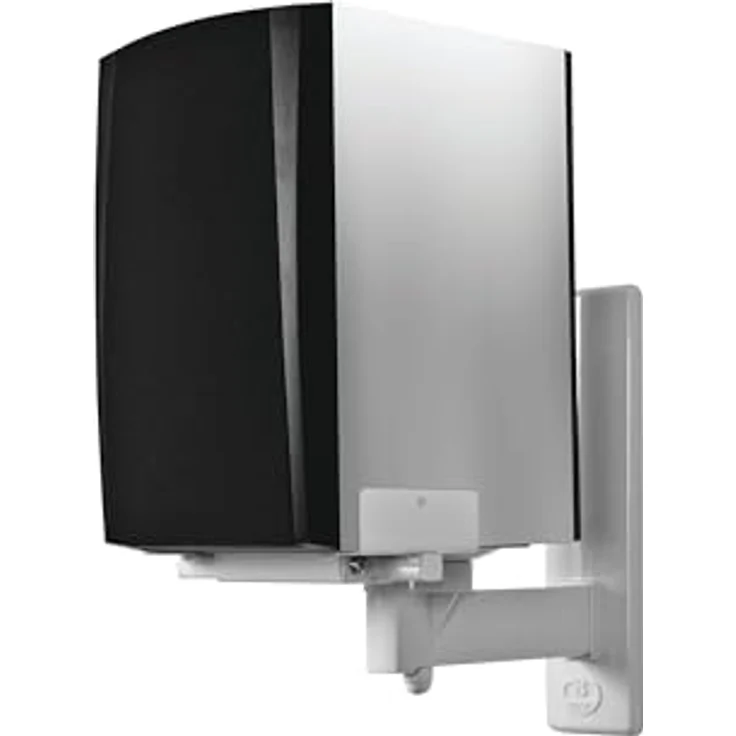 B-Tech - BT77 - Ultragrip ProTM Wandhalterung für Lautsprecher, neig- und schwenkbar, Weiß (Paar) – Bild 2