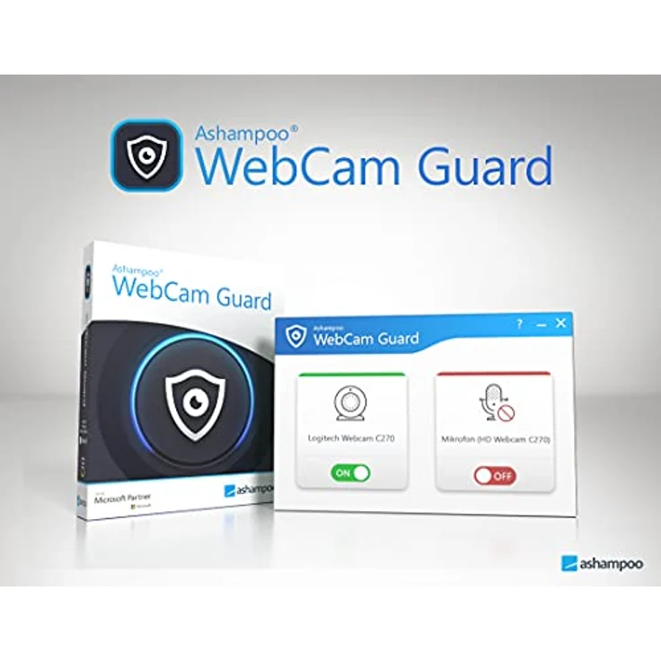 Ashampoo WebCam Guard, Webcam-Sicherheitssoftware mit intelligenter Erkennung und Webcam-Blockierung – Bild 2