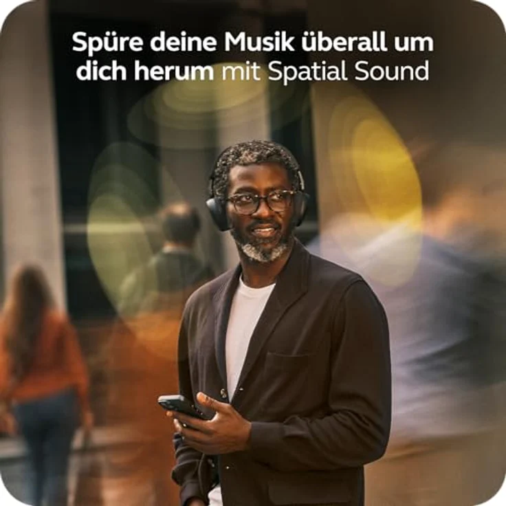 Jabra Evolve3 75, schnurloses Stereo Headset mit Bluetooth und USB-A, zertifiziert für Microsoft Teams, adaptive Geräuschunterdrückung, 110 Stunden Akkulaufzeit – Bild 12