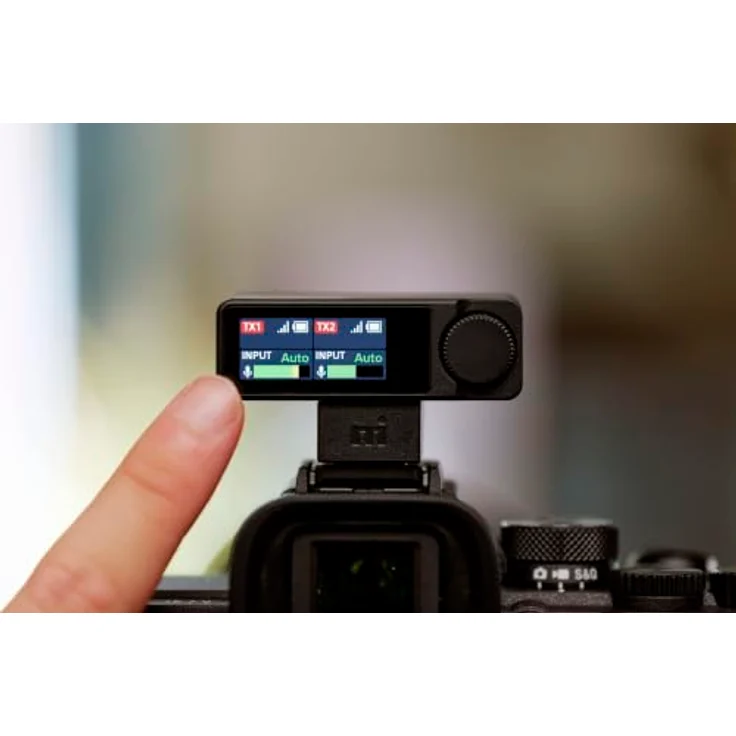 Sony ECM-W5 R, kabelloser Receiver mit Multi Interface Shoe Support und Kompatibilität zu Sony Earbuds – Bild 7