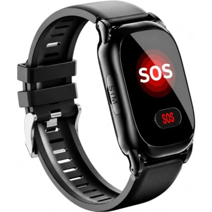 NikuTRAX GPS-Notrufuhr NC88S, 4G mit Sturzerkennung und Vitalwertmessung – Bild 2