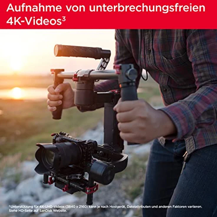 SanDisk Extreme SDHC UHS-I Speicherkarte 2er-Pack 32 GB (V30, 100 MB/s Übertragung, U3, 4K UHD Videos, wasserdicht, stoßfest, temperaturbeständig) – Bild 4