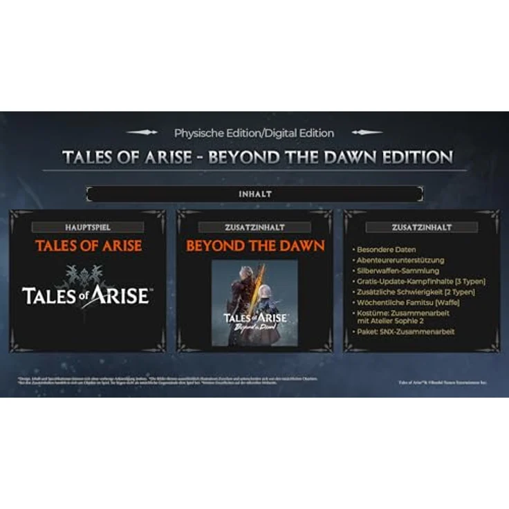 Bandai Namco Tales of Arise – Beyond the Dawn Edition, Nintendo Switch 2 JRPG mit intuitivem Kampfsystem und fesselnder Geschichte – Bild 2
