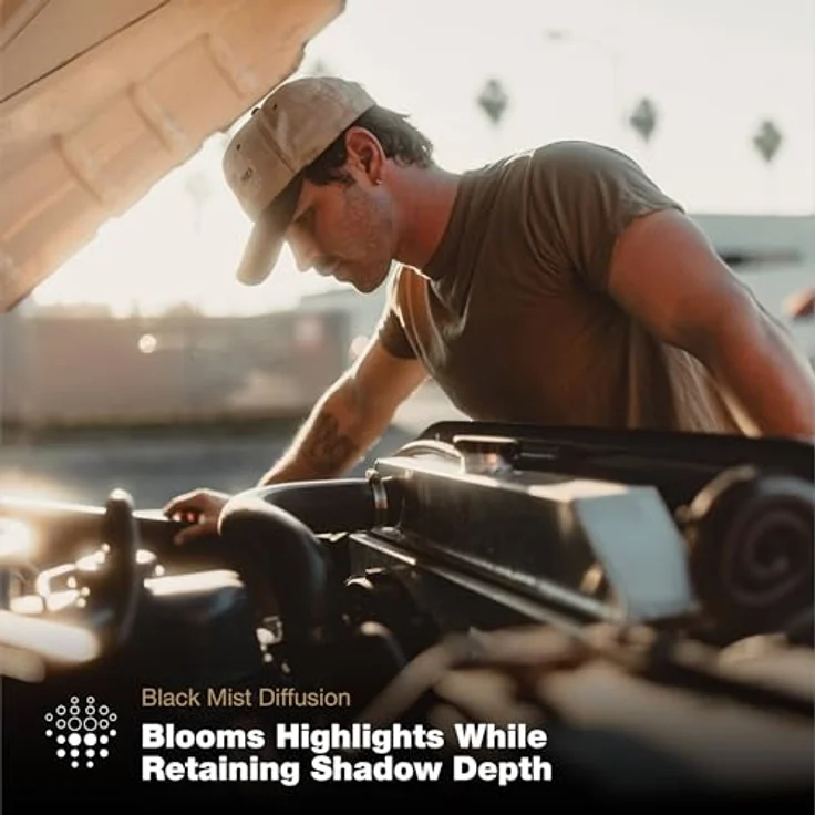 PolarPro Shortstache Everyday Filter, 58mm Kamerafilter mit Mist Light und PL, mattgrüner Aluminiumrahmen – Bild 5