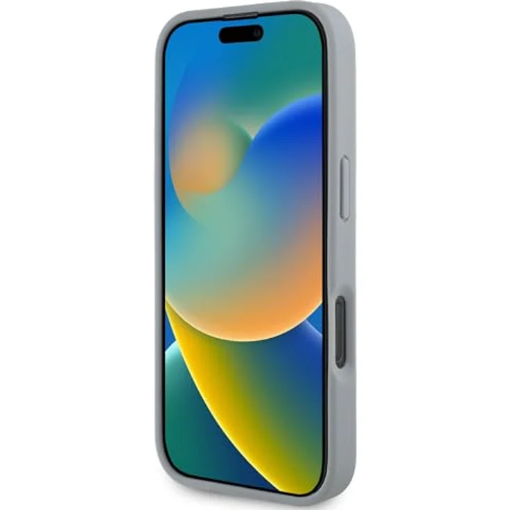 BMW BMHMP16L23PUDTS Hülle für iPhone 16 Pro 6.3" grau, Hartschalenkoffer der M Carbon Tricolor Line aus Kunstleder / PC / TPU – Bild 5